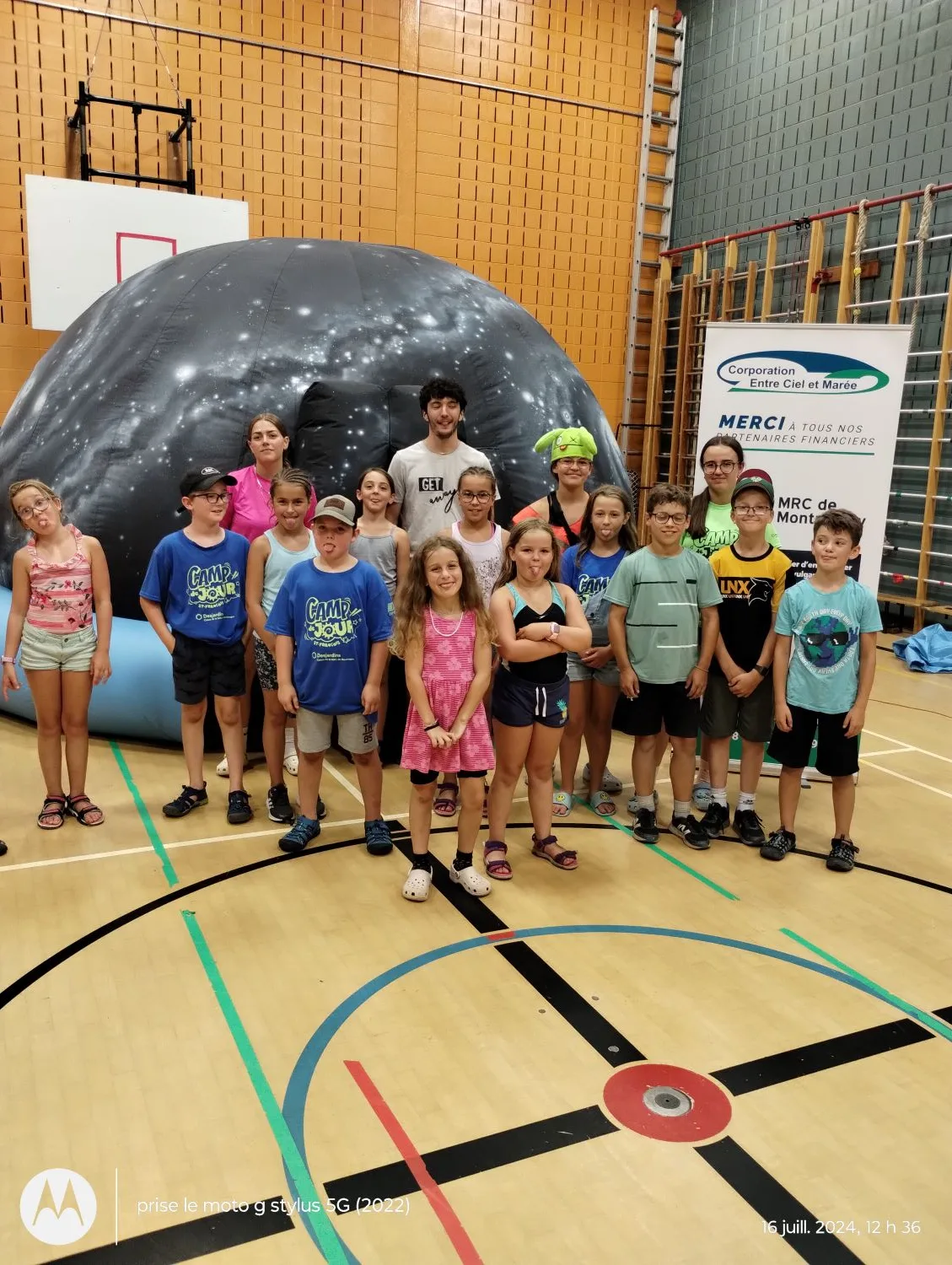Image de nso animations avec le planétarium dans les écoles via le programme La culture à l'école